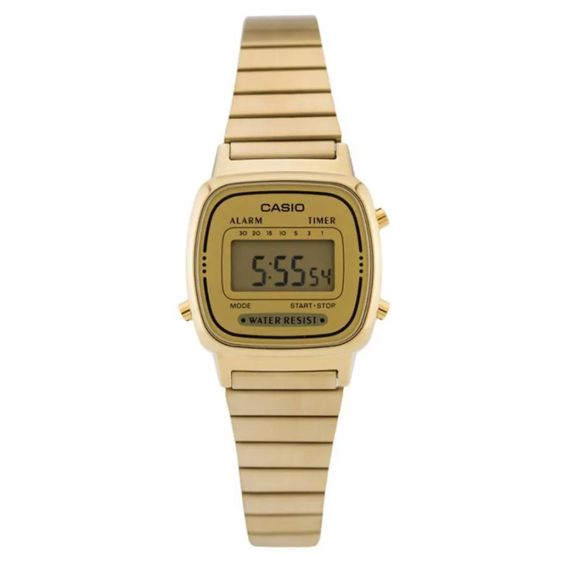 casio la670wga gold front 1