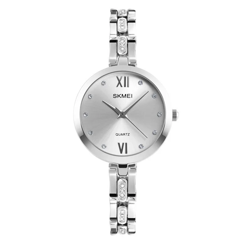 skmei 1225 silver front