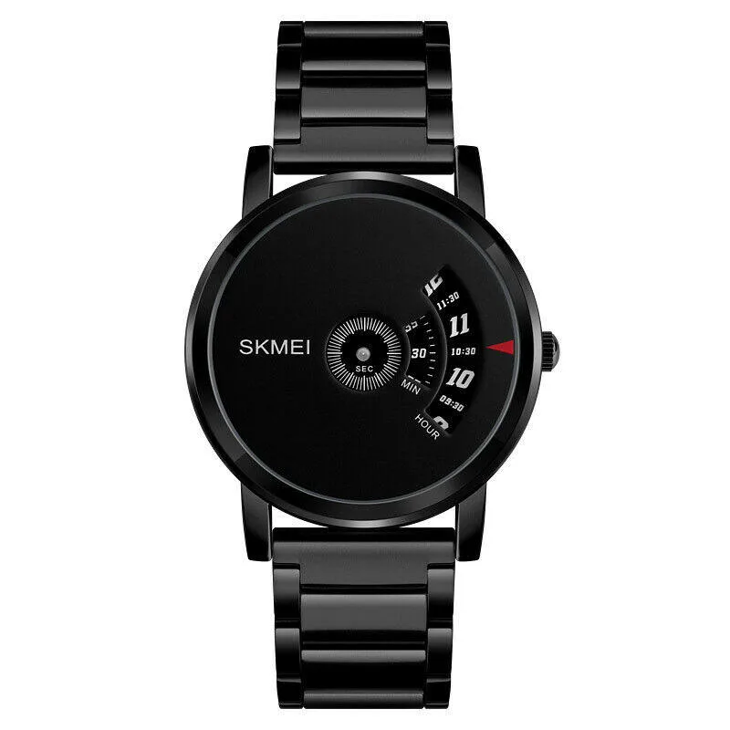 skmei-1260-black-front ساعت مچی اسکمی مدل 1260 - تصویر 1