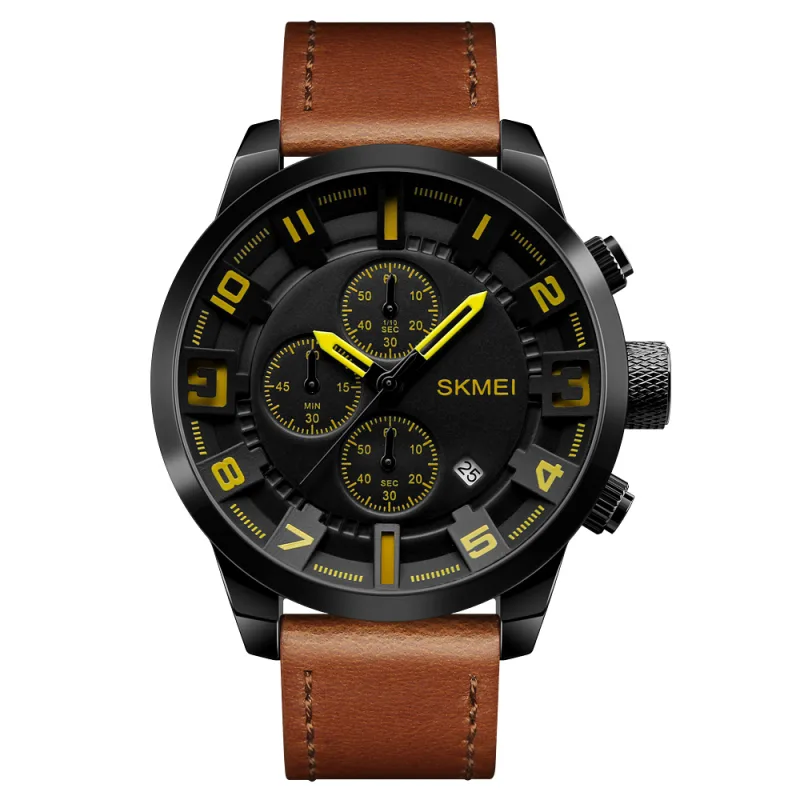 skmei-1309-yellow-front-1.webp ساعت مچی اسکمی مدل 1309 - تصویر 1