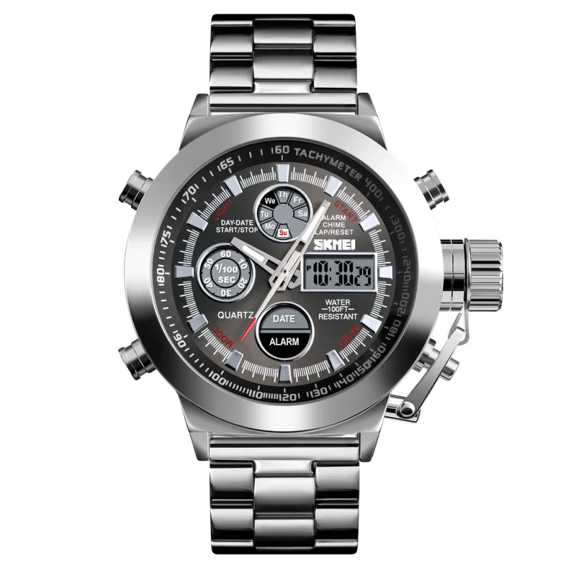 skmei 1515 silver front 1