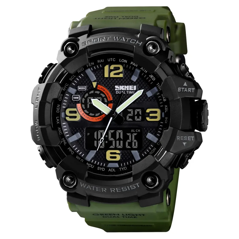 skmei 1520 green front