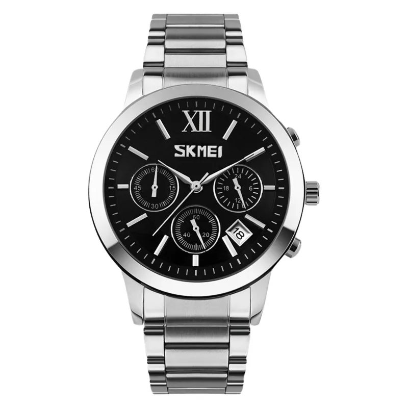 skmei 9097 silver front 1