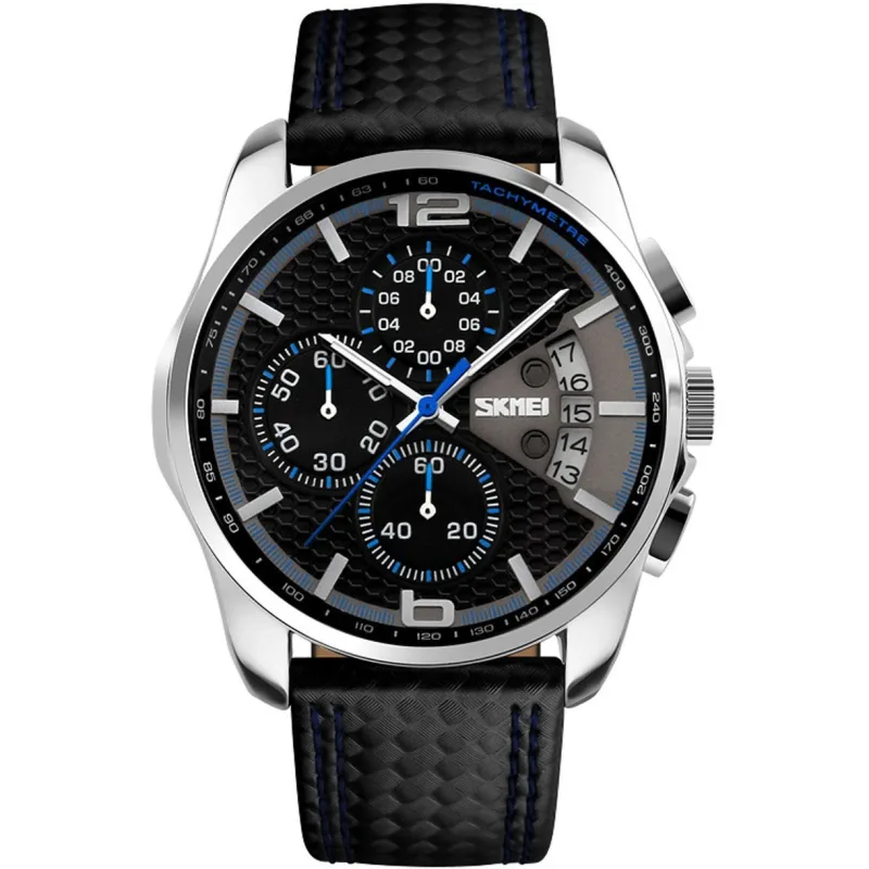 skmei 9106 blue front