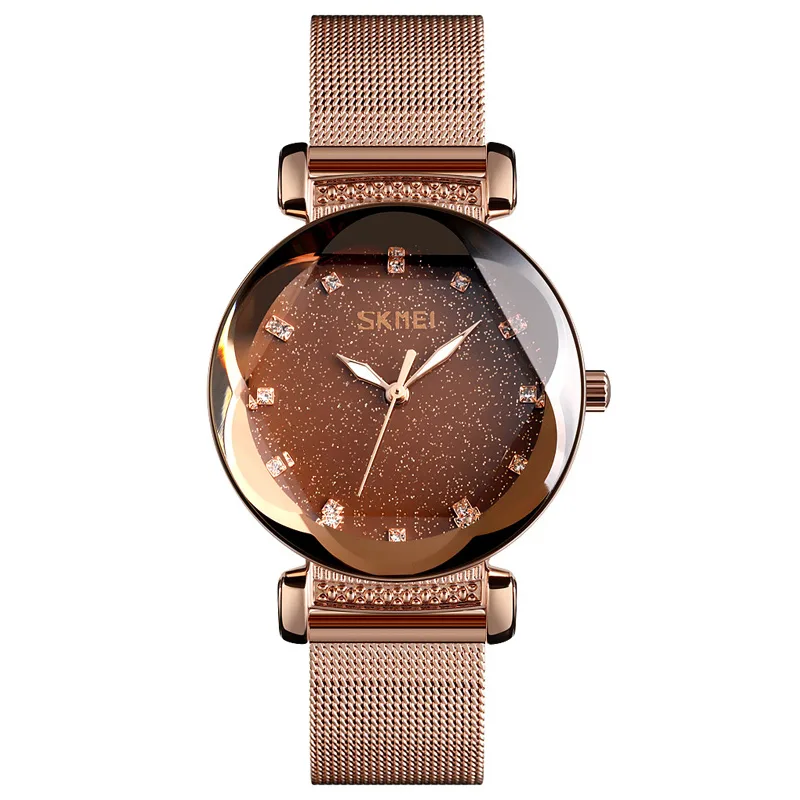 skmei 9188 brown front
